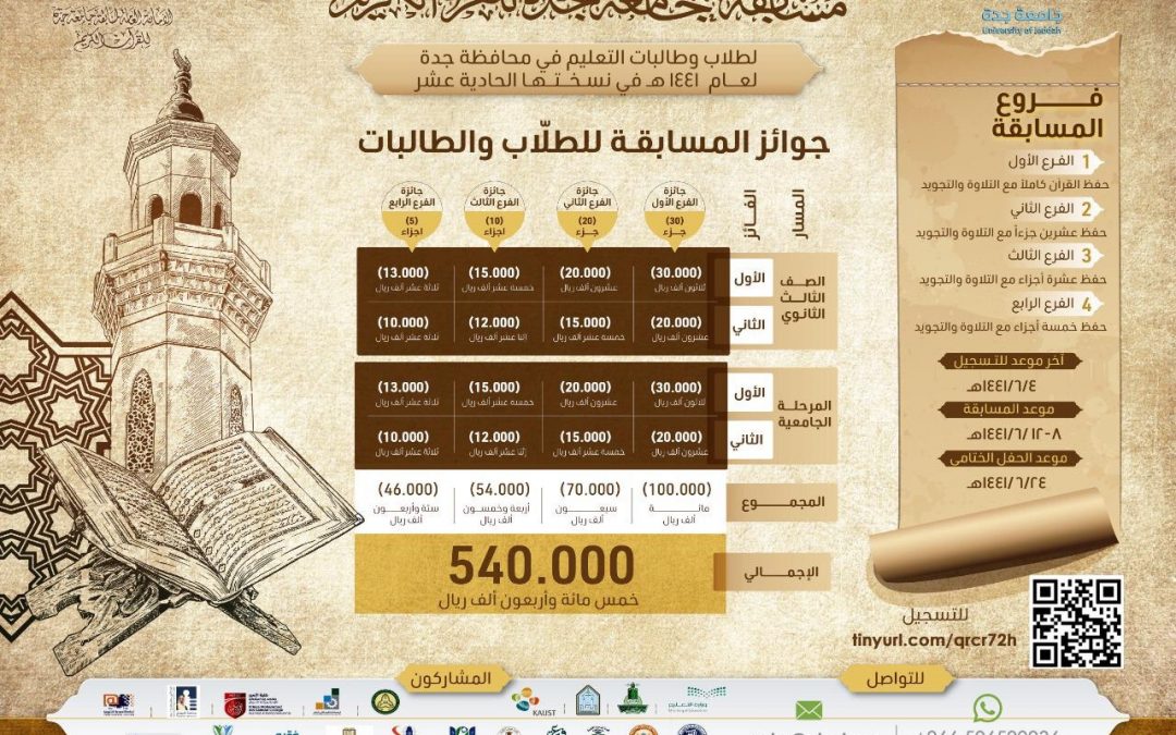 مسابقة جامعة جدة للقرآن الكريم تشعل التنافس بين الطلاب والطالبات