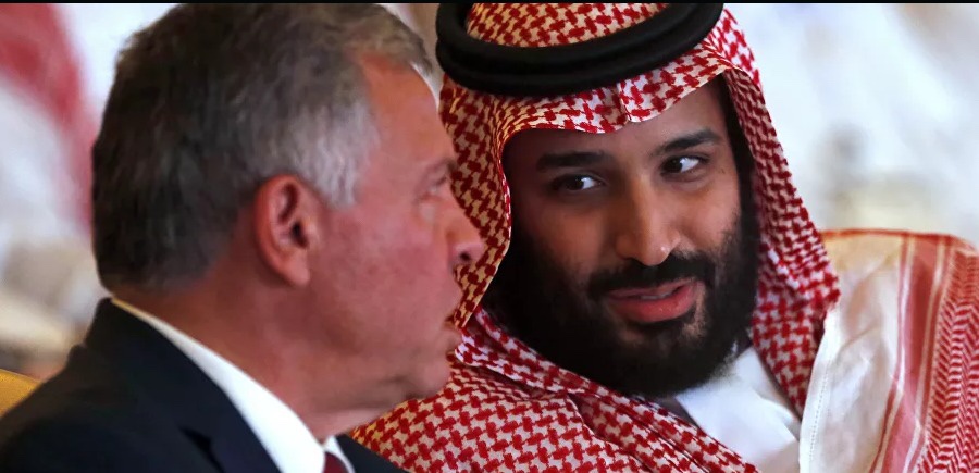 ولي العهد : يتصل بالملك عبد الله الثاني ويؤكد دعم المملكة له