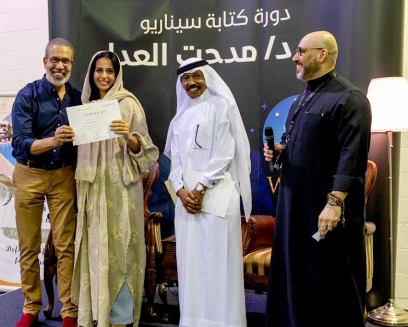 (23) سيناريست سعودي في جدة يشاركون في دورة كتابة السيناريو مع العالمي مدحت العدل
