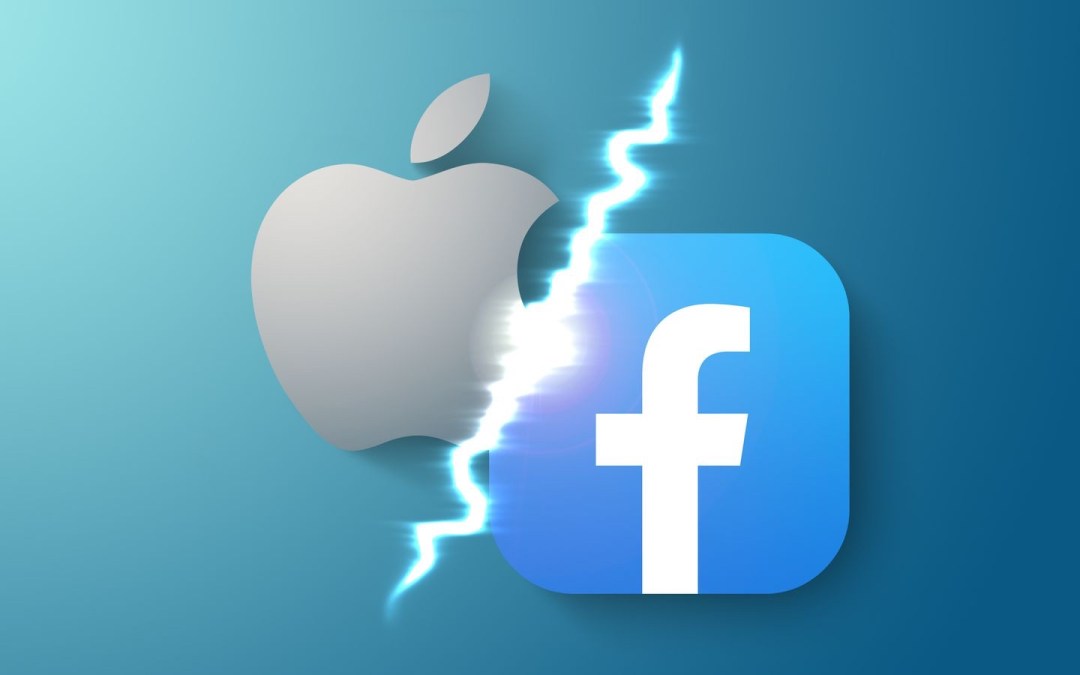 اشتعال الأزمة بين “آبل” و “فيسبوك” وتهديدات بحظر الأخير من هواتف أيفون