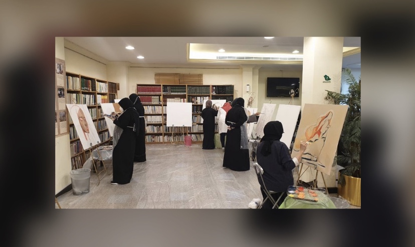 تماشياً مع مناهضة العنف ضد المرأة.. انطلاق ورشة حد الريشة الفنية بـ”أدبي جدة”