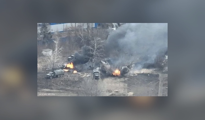 روسيا تعلن استهداف مصفاة نفط بمُسَيرة.. وسماع دوي انفجارات في كييف