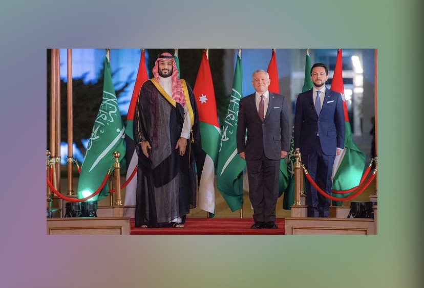 ملك الأردن يحتفي بالضيف الكبير