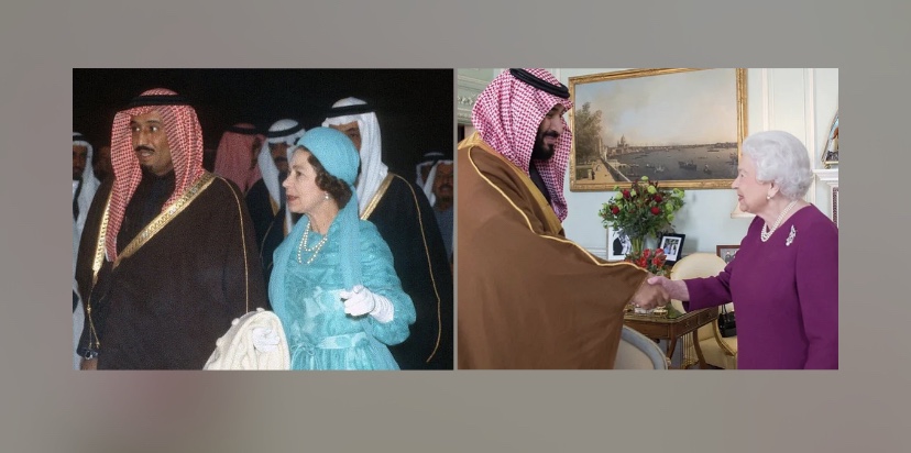 قصص ومواقف جمعت الملكة “إليزابيث” بملوك السعودية