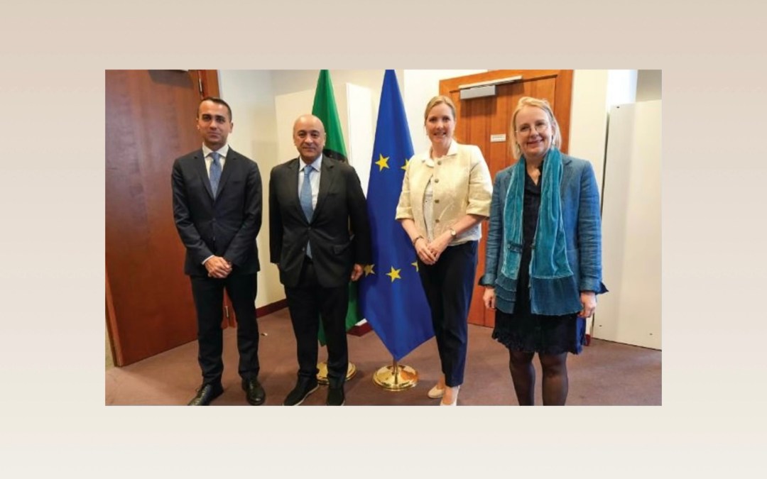 البديوي يبحث مع أعضاء اللجنة السياسية والأمنية في الاتحاد الأوروبي تعزيز العلاقات “الخليجية – الأوروبية”