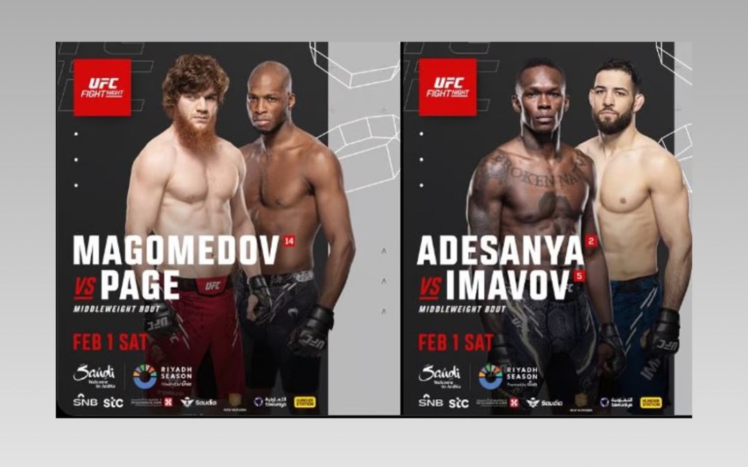 رئيس هيئة الترفيه يعلن عن نزالات UFC القادمة ضمن فعاليات موسم الرياض