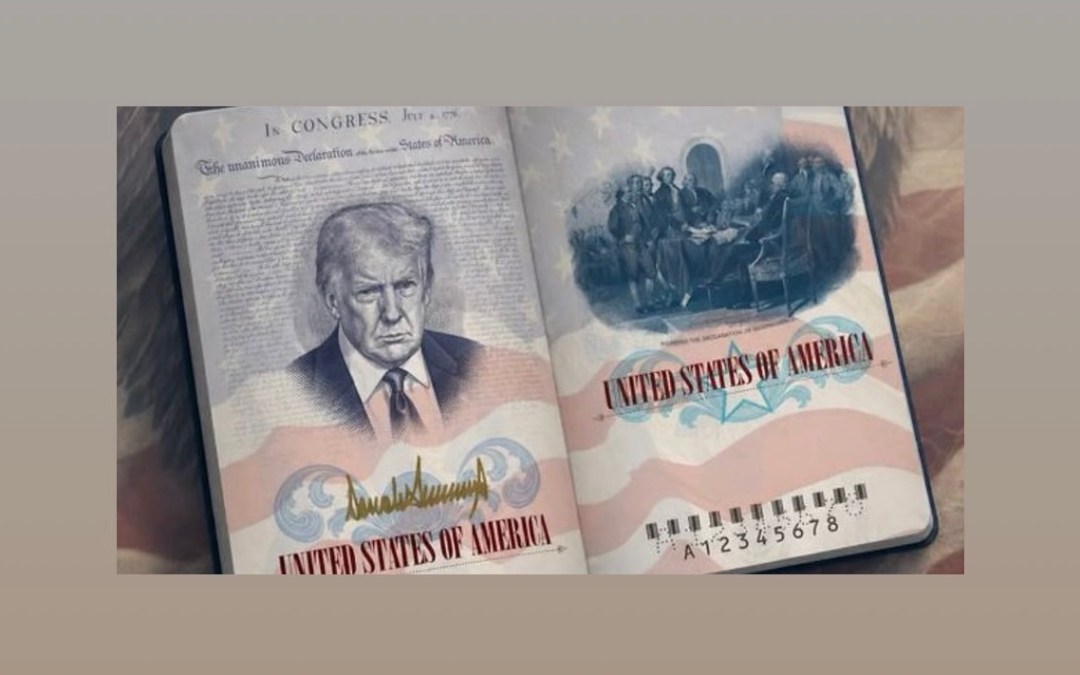 الخارجية الأمريكية تخطط لوضع صورة “ترامب” على جوازات السفر