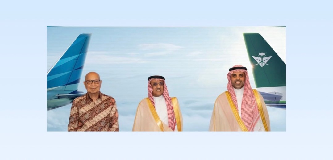 الخطوط السعودية وطيران جارودا إندونيسيا توسعان شراكتهما لتعزيز الربط وتجربة السفر